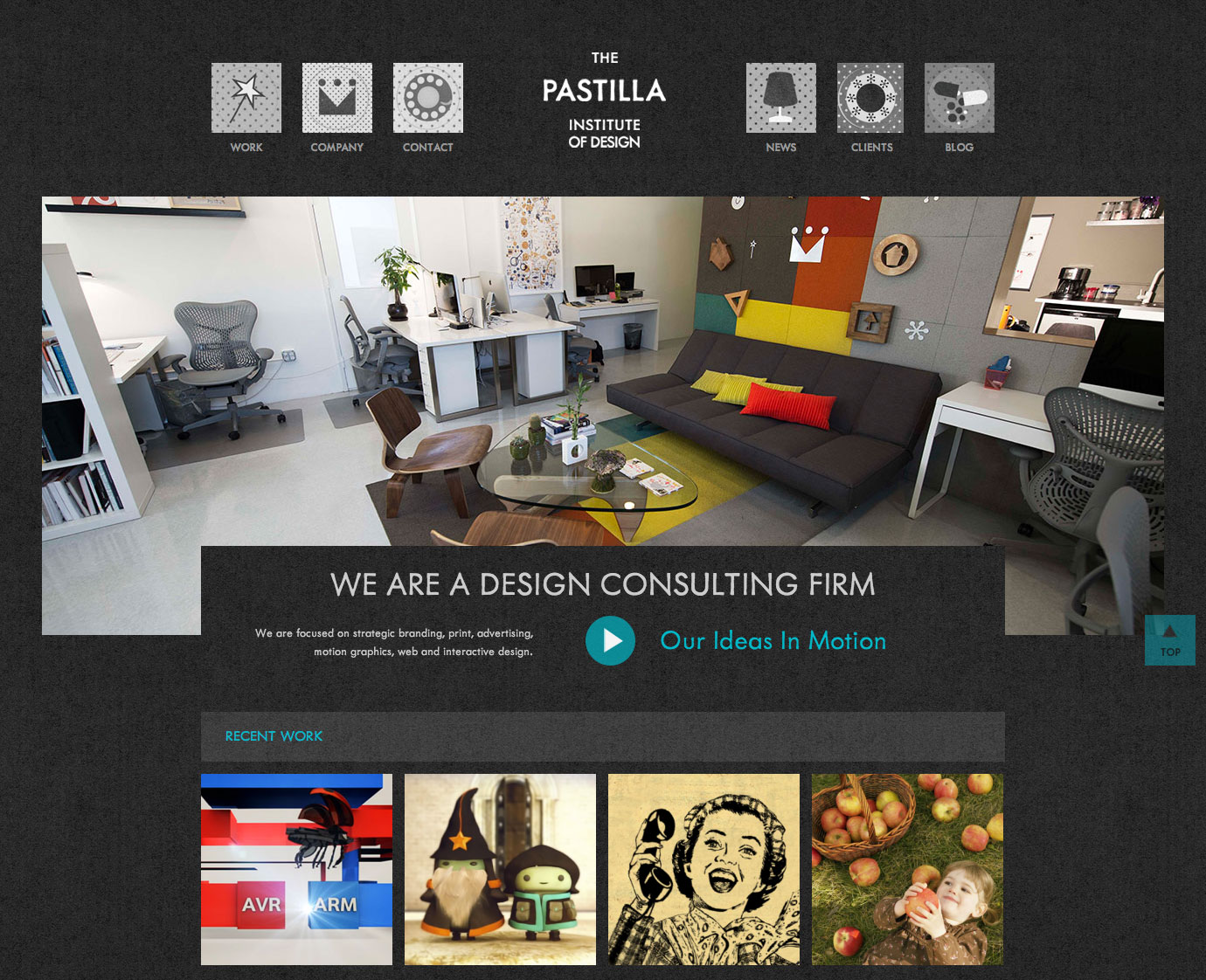 The Pastilla Institute of Design Homepage