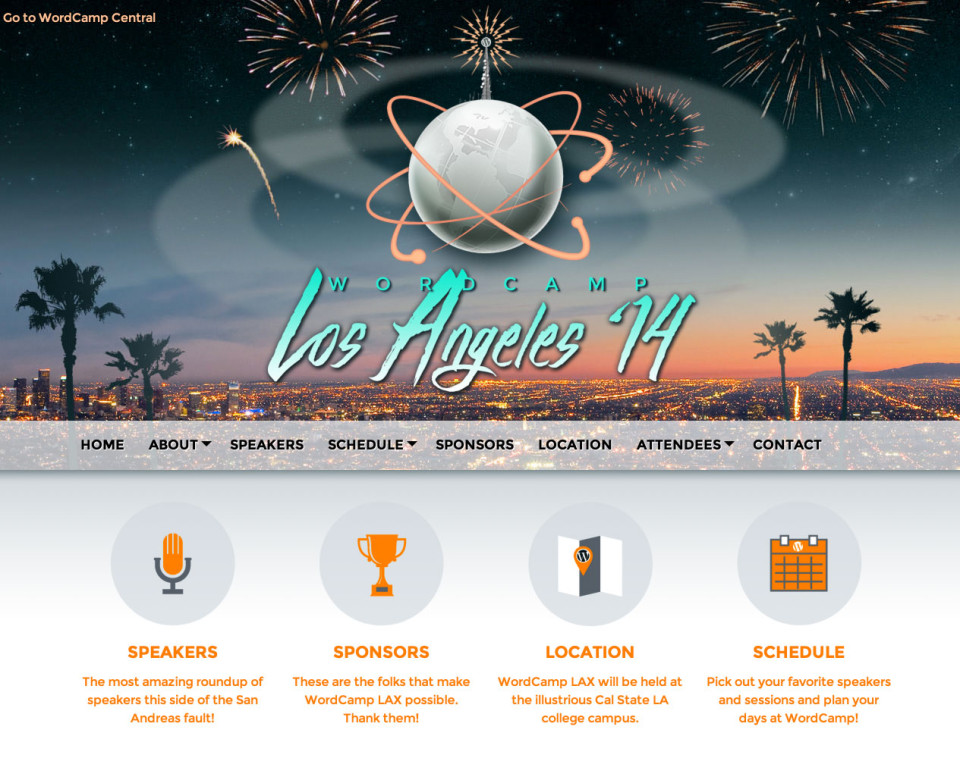 WordCamp Los Angeles 2014 website